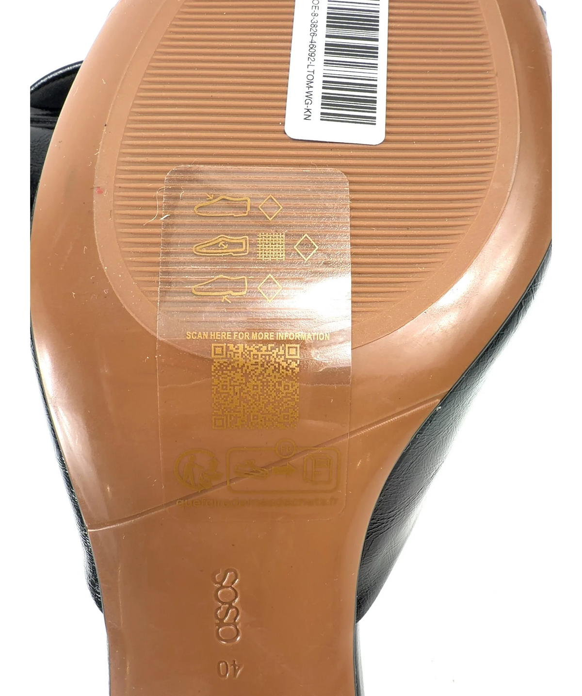 ASOS Black Colour, size UK 7 EU 40 👠 — additional view