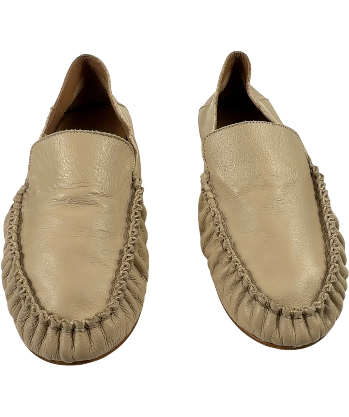 Flattered Beige Bon Bon Loafer, size UK 6 EU 39 👠 — detail