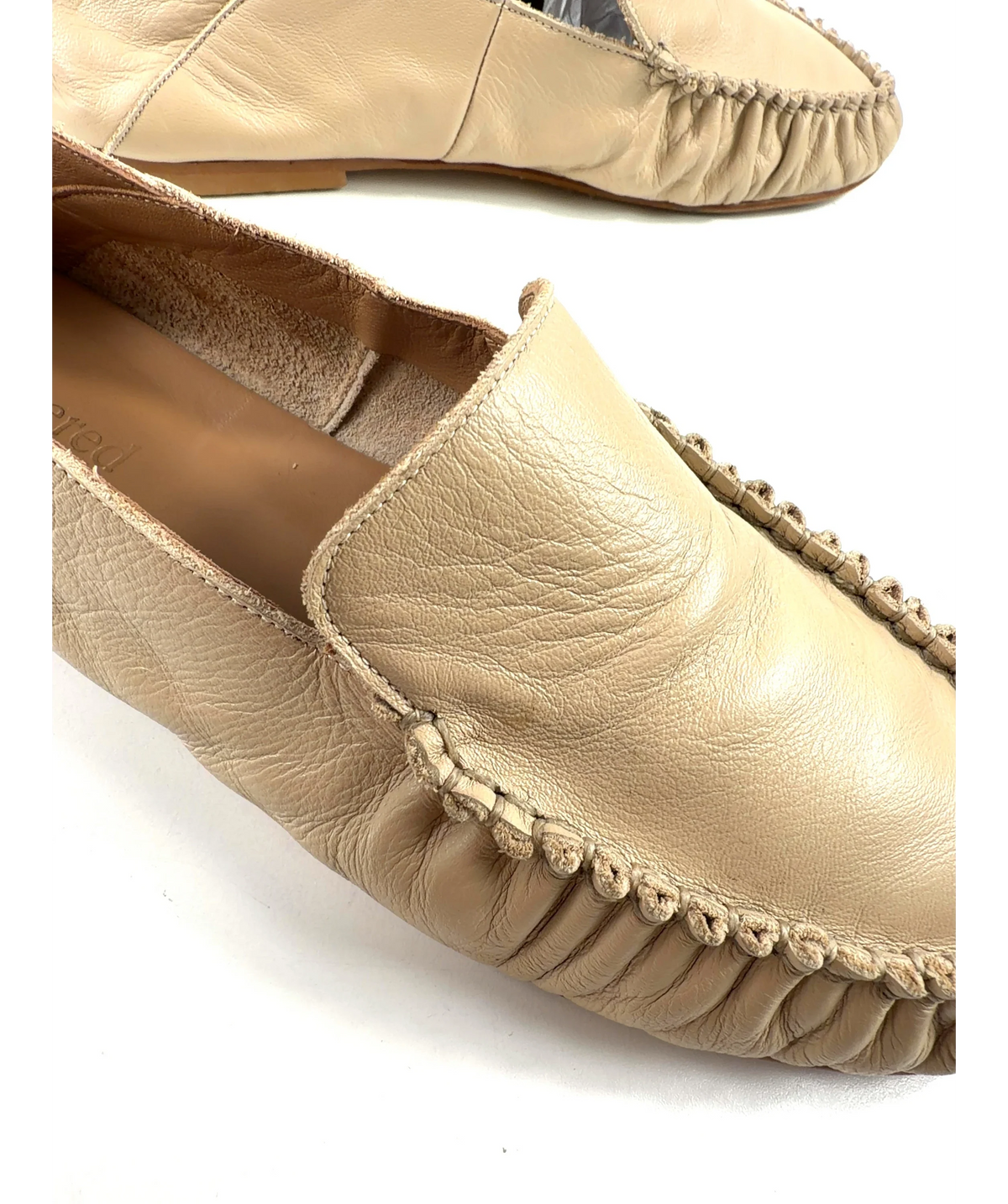 Flattered Beige Bon Bon Loafer, size UK 6 EU 39 👠 — additional view