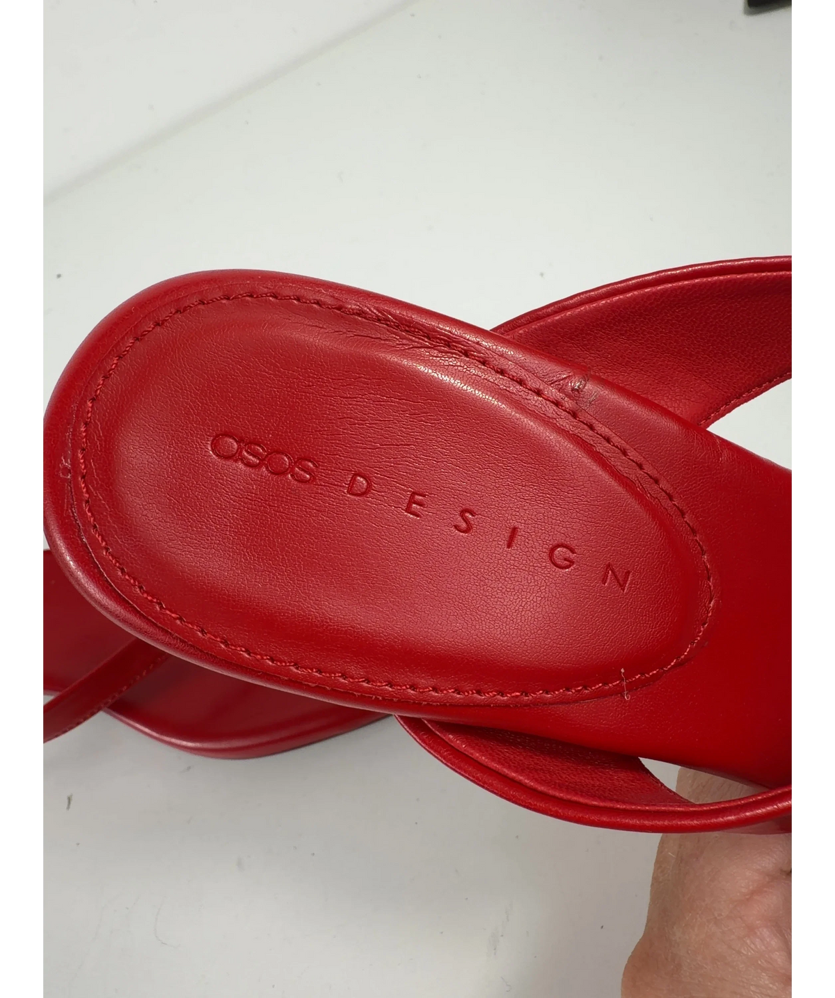 ASOS Red Colour, size UK 7 EU 40 👠 — care label