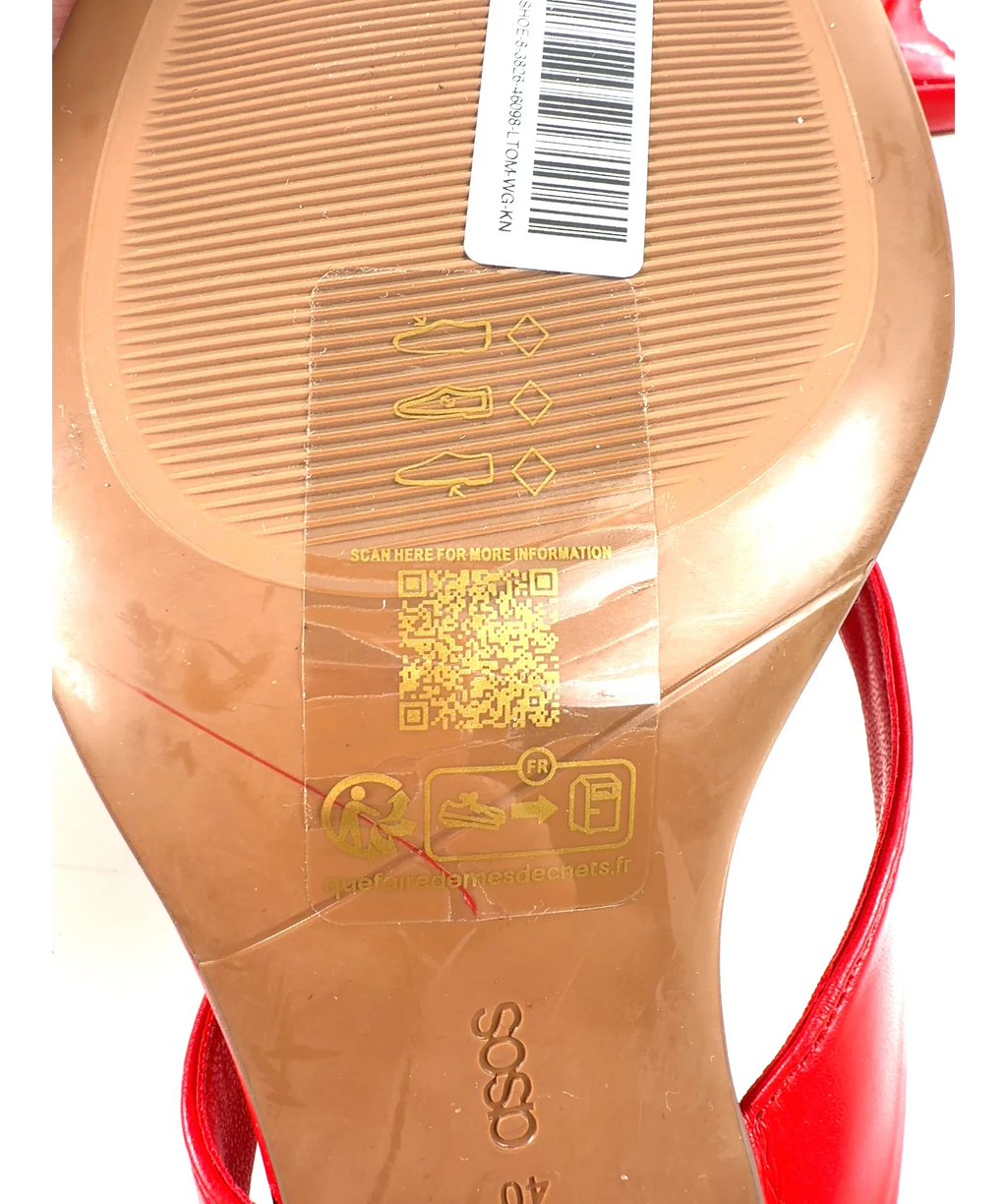 ASOS Red Colour, size UK 7 EU 40 👠 — additional view