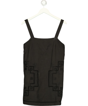 Sézane Victoire Dress Black UK 8