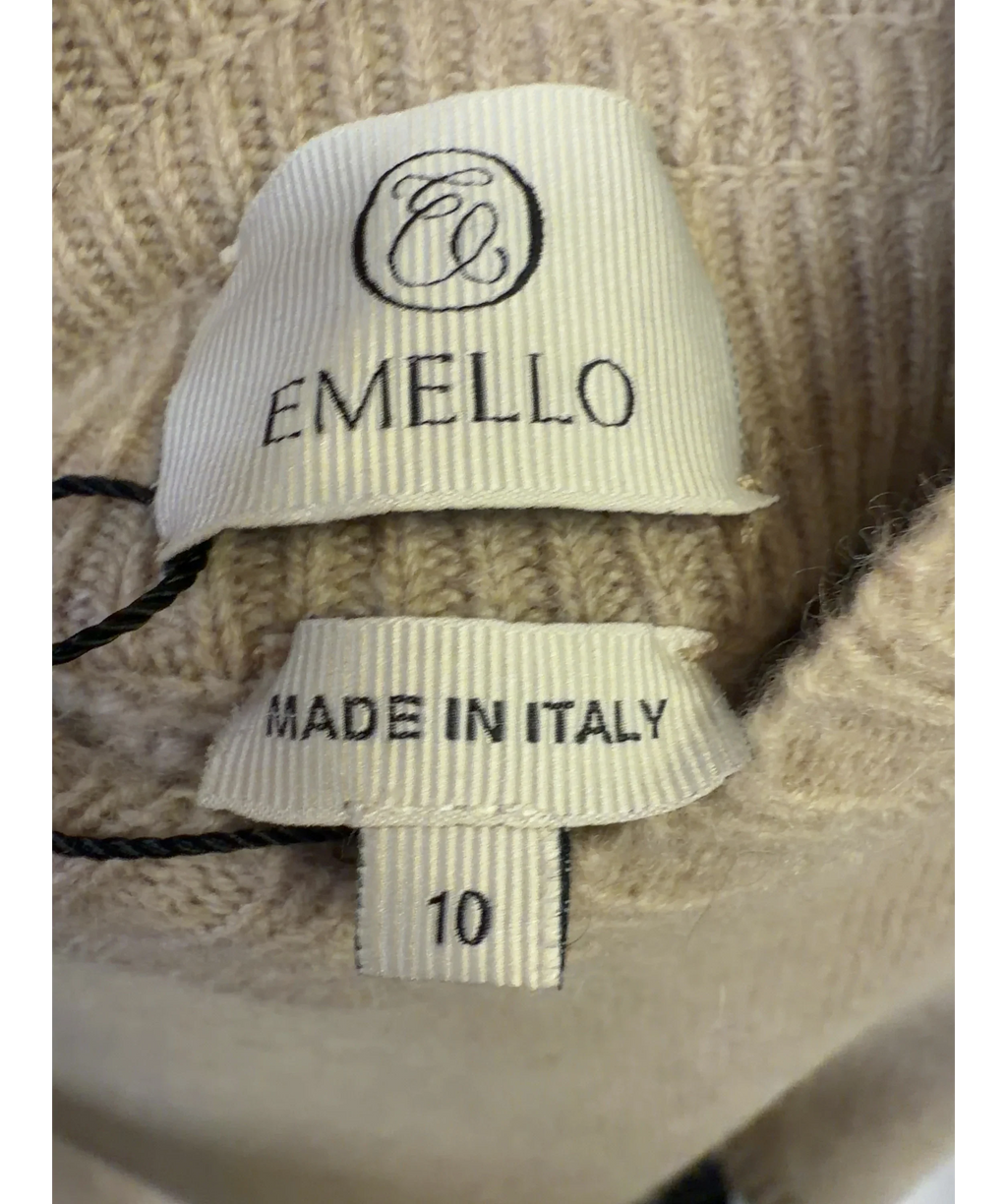 EMELLO Beige Colour, size UK 10 — fabric detail