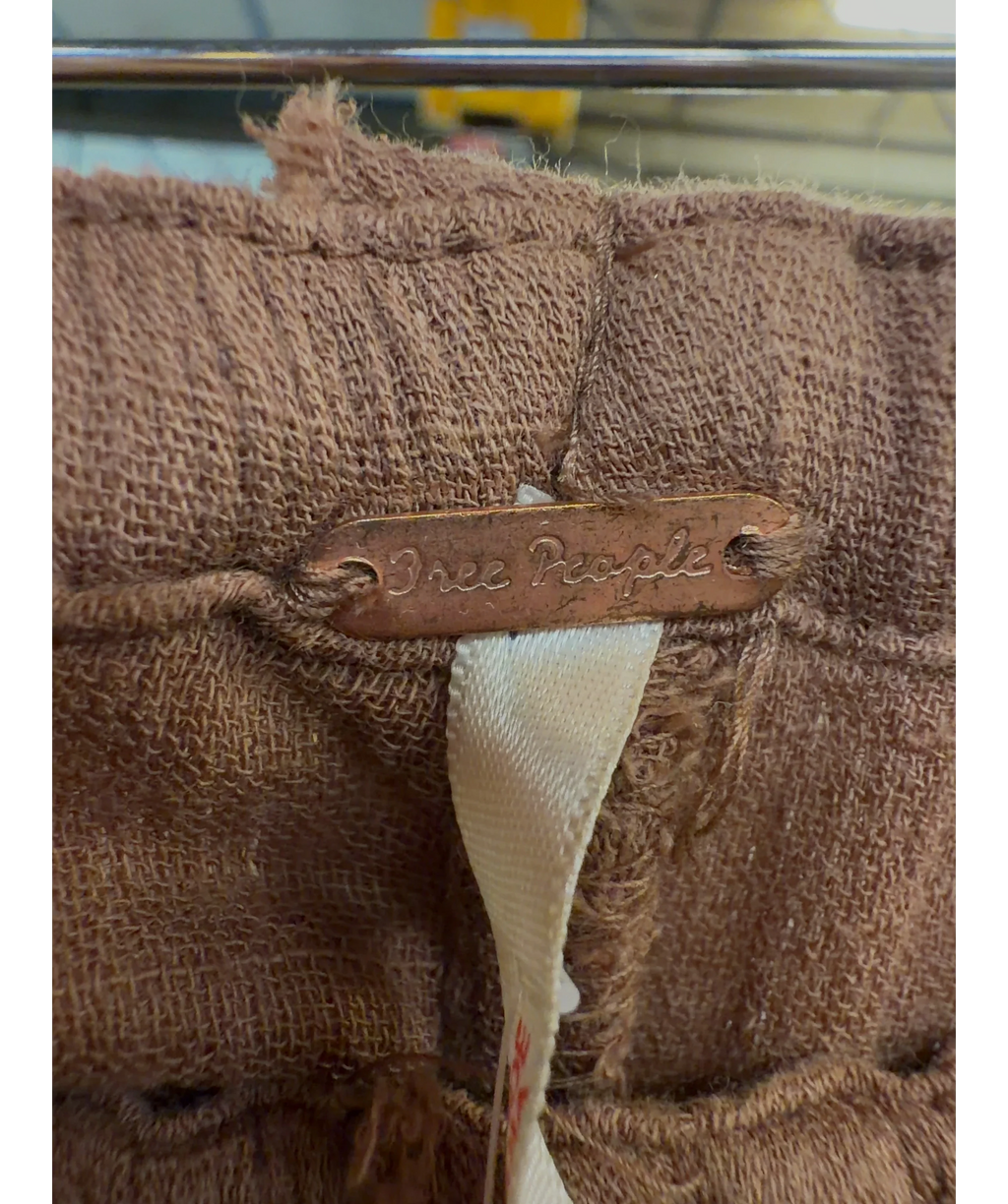 Free People Brown Colour, size UK XS — detail