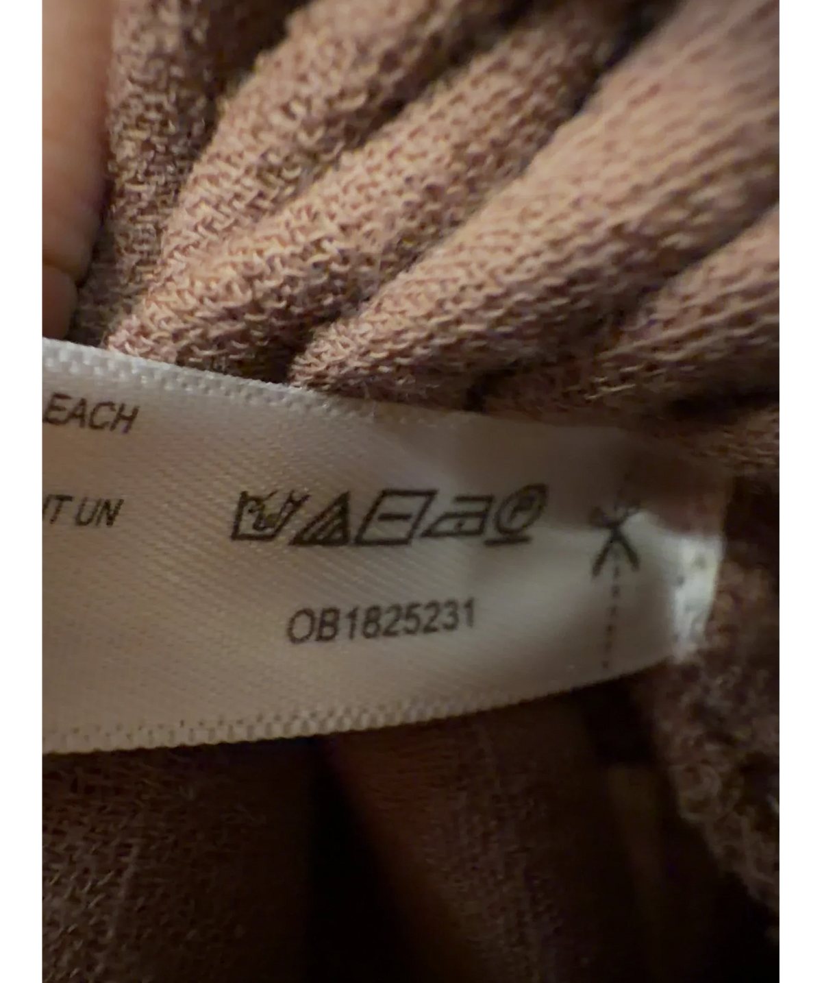 Free People Brown Colour, size UK XS — fabric detail