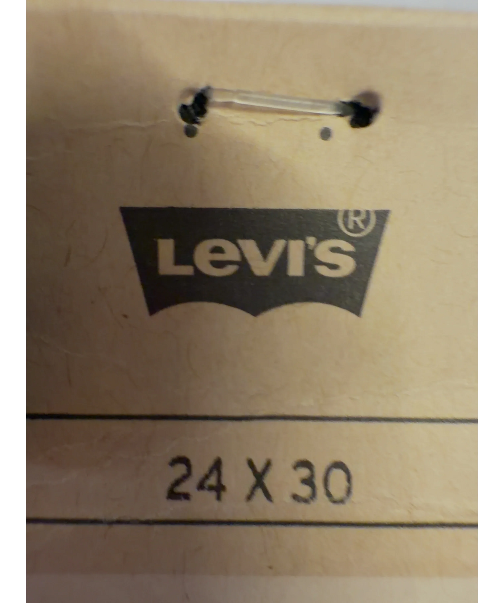 levis Black Colour, size W24 — detail