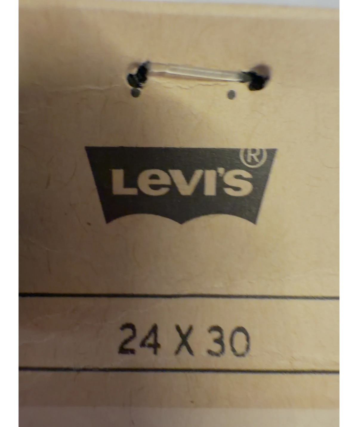 levis Black Colour, size W24 — detail