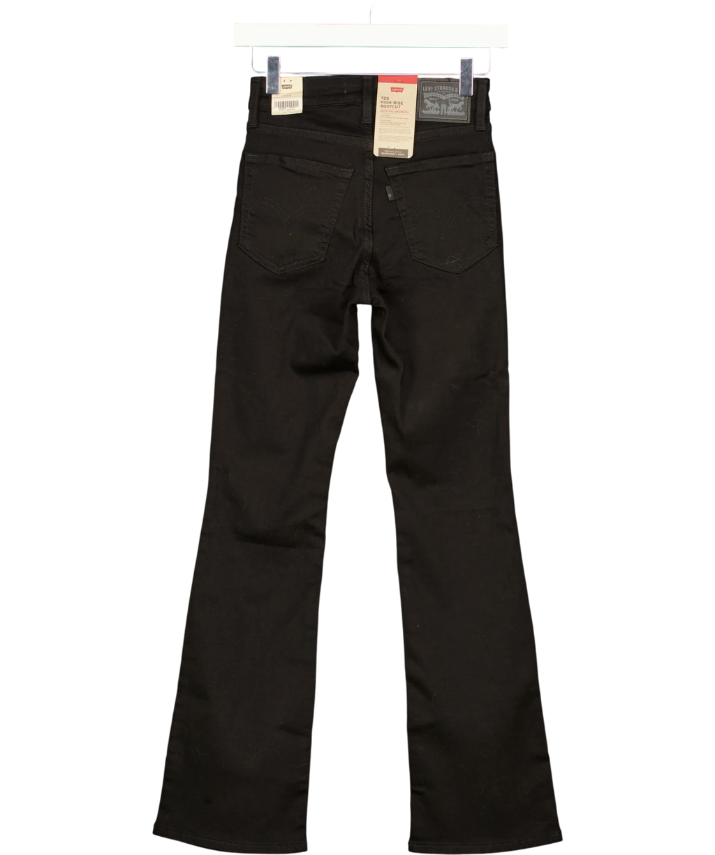 levis Black Colour, size W24 — back