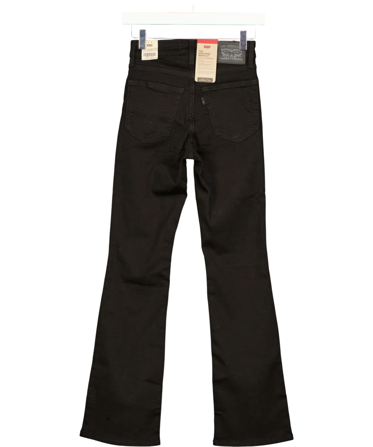 levis Black Colour, size W24 — back