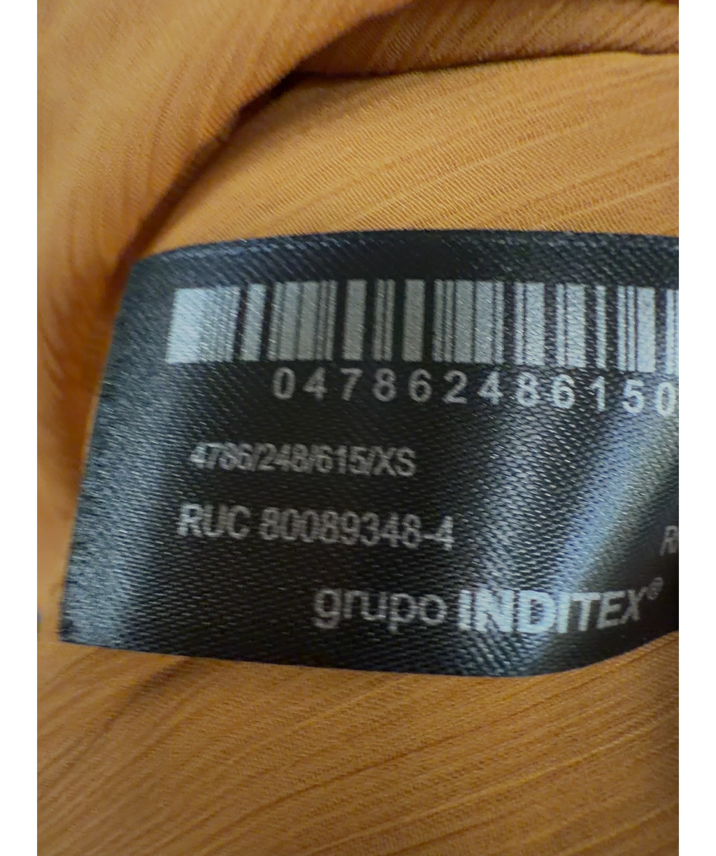ZARA Brown Colour, size UK XS — label