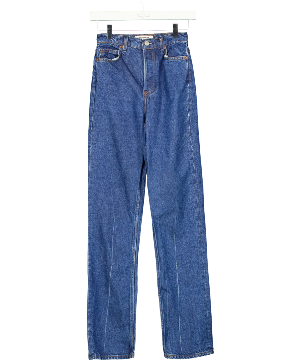 Reformation Blue Colour, size W23 — front