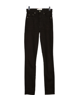 Reformation Ultra High & Skinny Black Jeans W24