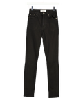 Reformation Black High & Skinny, size W23 — front