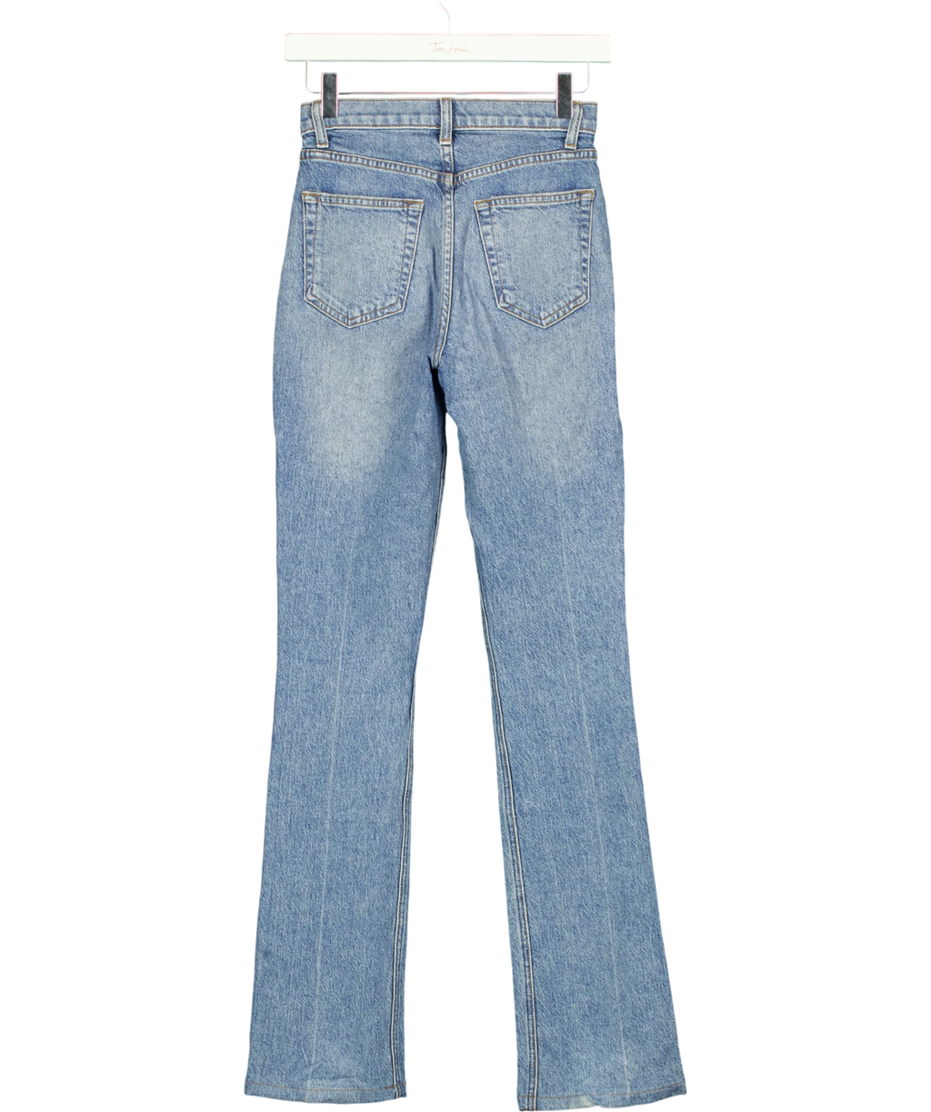 Reformation Blue Cindy Bootleg Jean, size W23 — back