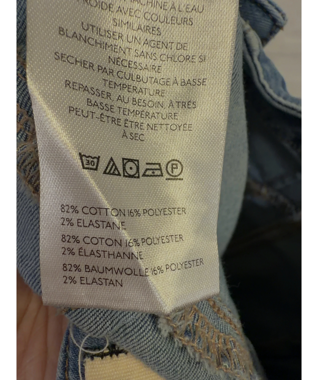 Free People Blue Colour, size W24 — label