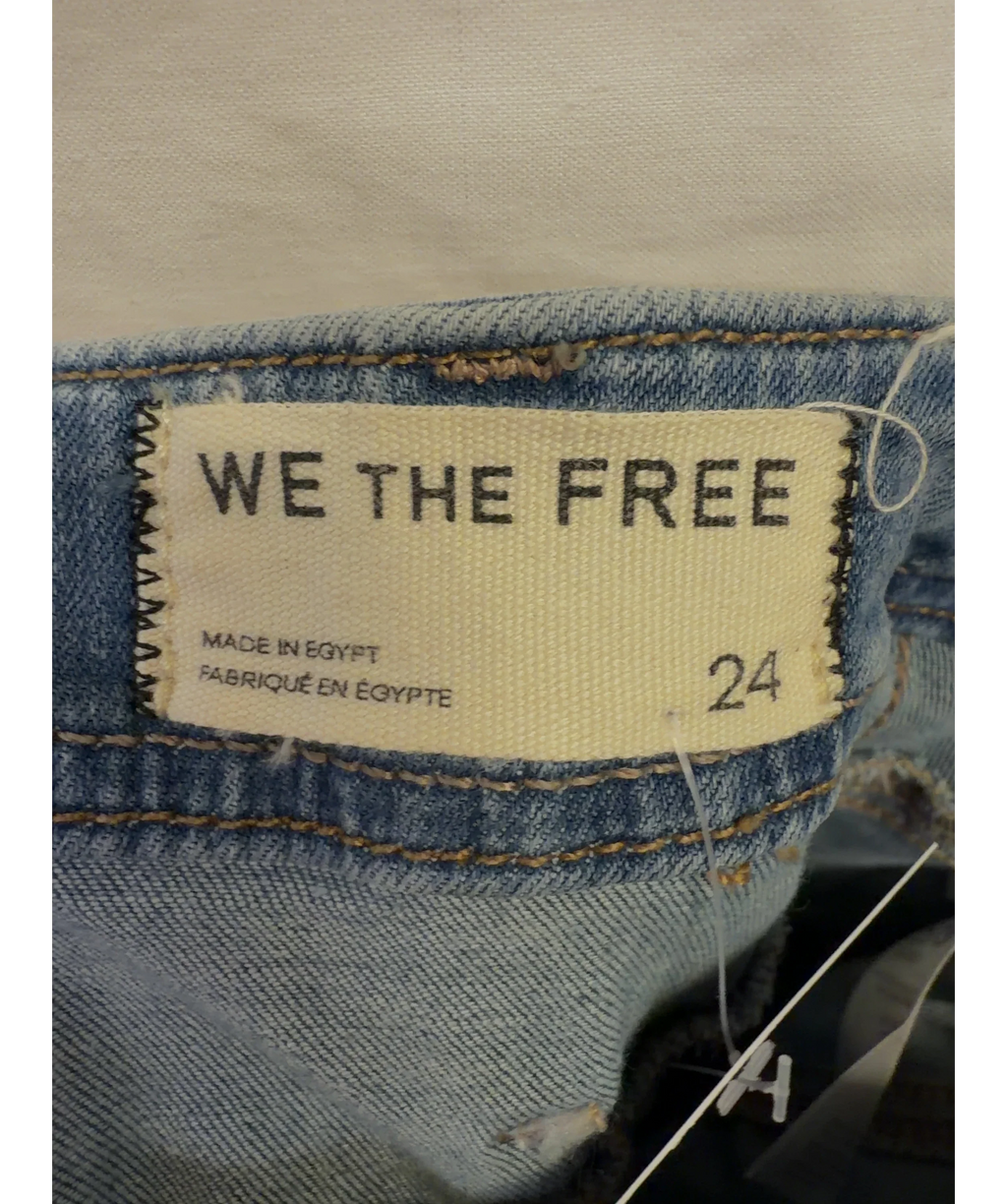 Free People Blue Colour, size W24 — care label