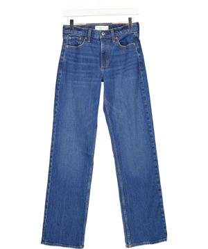 Abercrombie & Fitch The Baggy Low Rise Blue W23