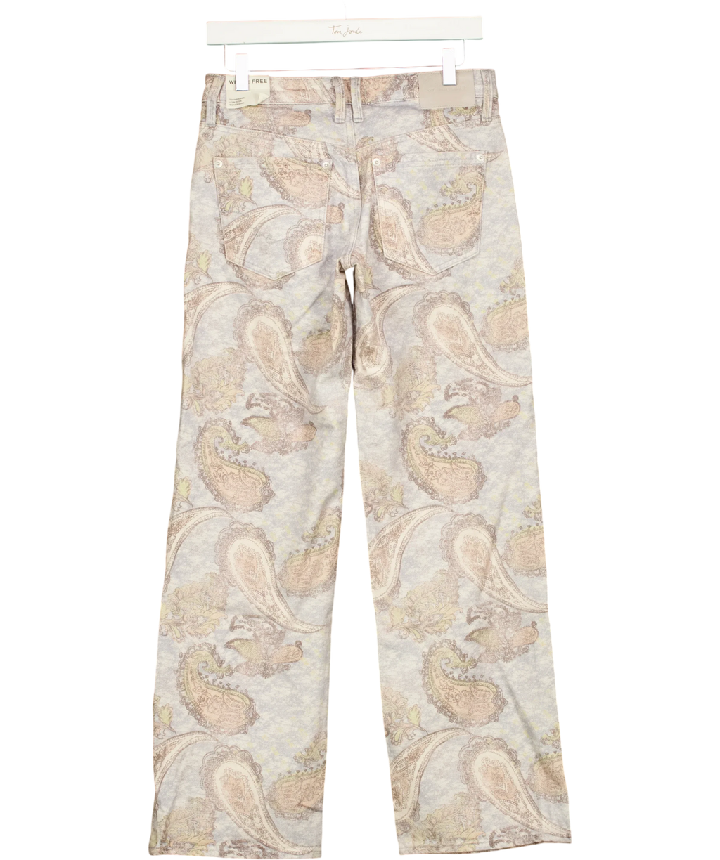 Free People Blue Tennessee Low-Rise Illusions Jeans, size W24 — back