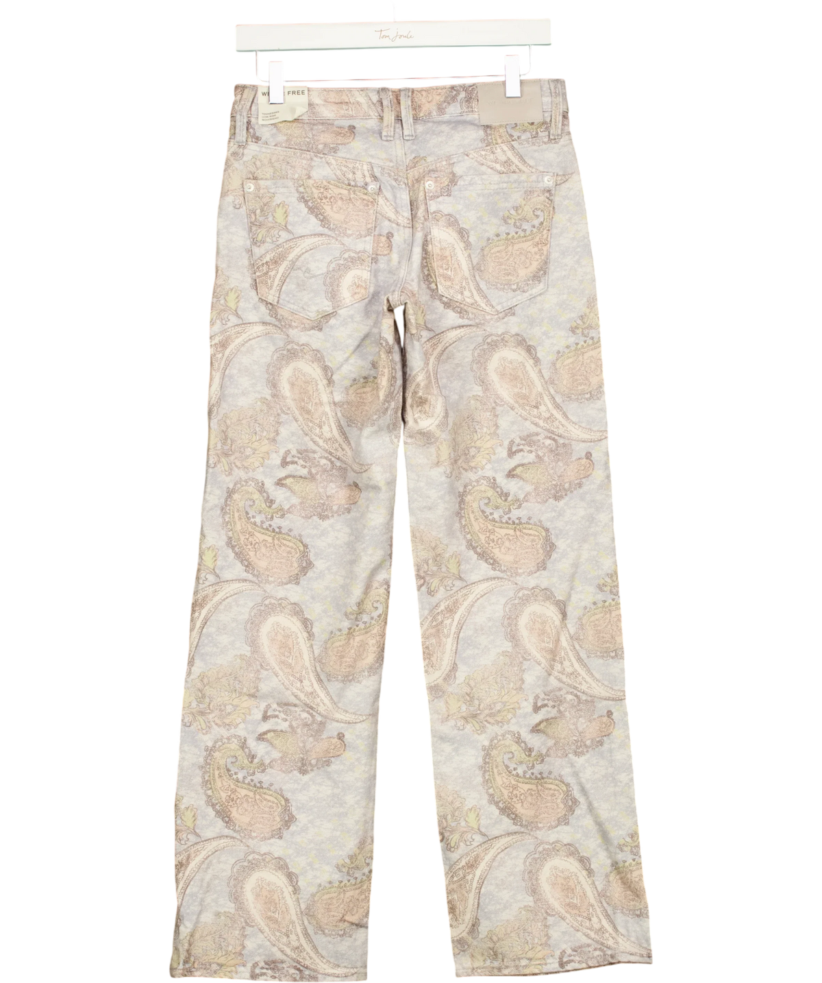 Free People Blue Tennessee Low-Rise Illusions Jeans, size W24 — back
