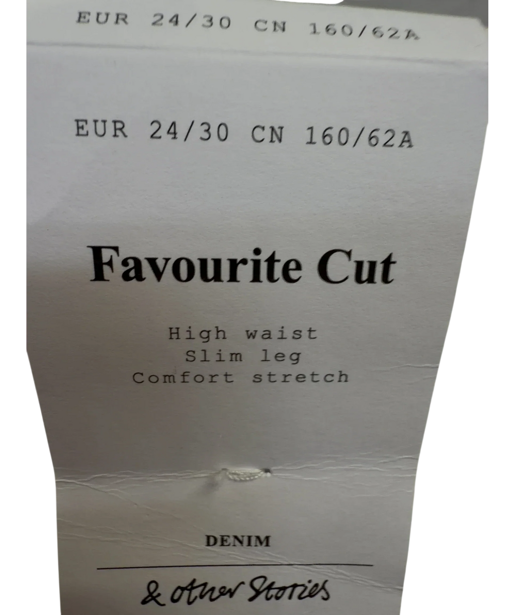 & OTHER STORIES off-white Favourite Cut, size W24 — additional view