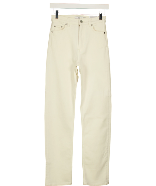 & OTHER STORIES off-white Favourite Cut, size W24 — front