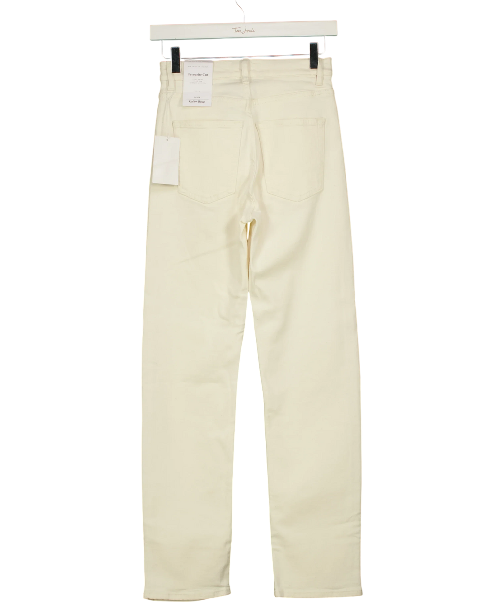 & OTHER STORIES off-white Favourite Cut, size W24 — back