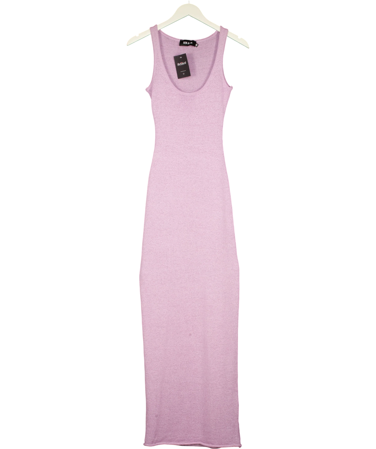 Ser.o.ya lavender Jasmine Knit Dress, size UK XXS — front