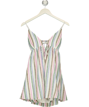 Abercrombie & Fitch Multicoloured Striped Playsuit XS