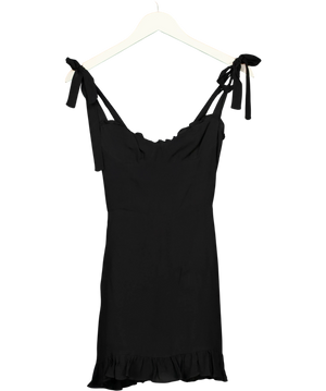 Reformation Christine Dress Black UK 4