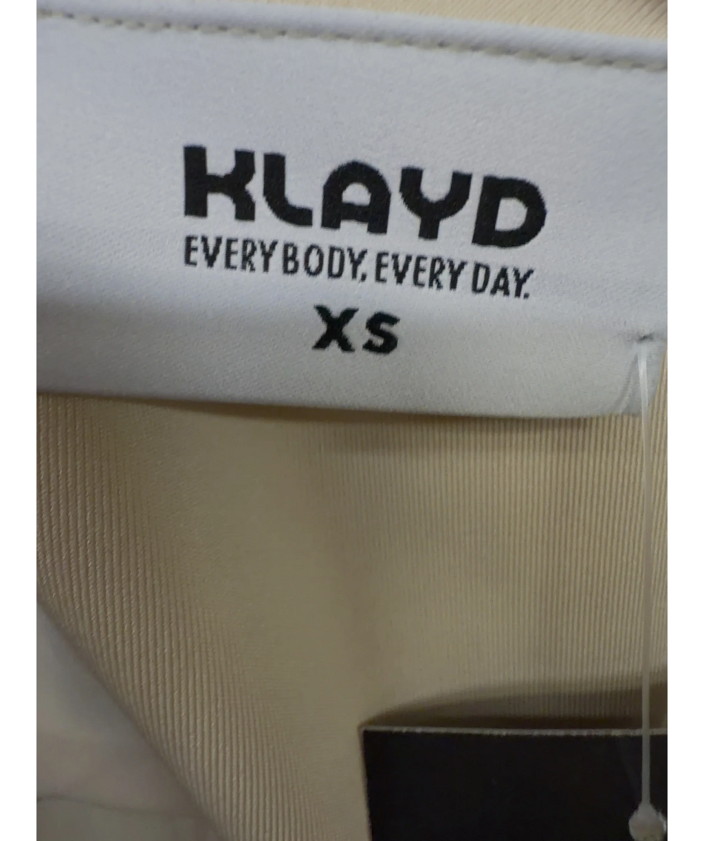 KLAYD Beige Colour, size UK XS — care label