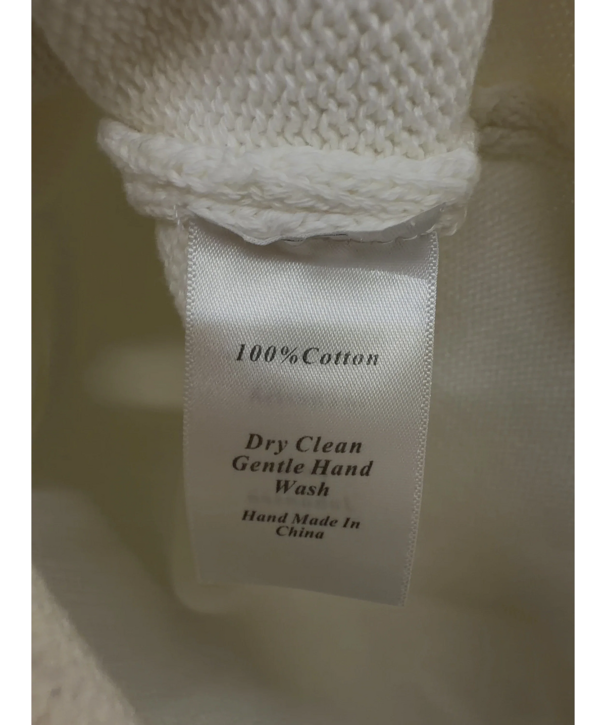 Johansen White white knit halter midi dress, size UK XXS — label