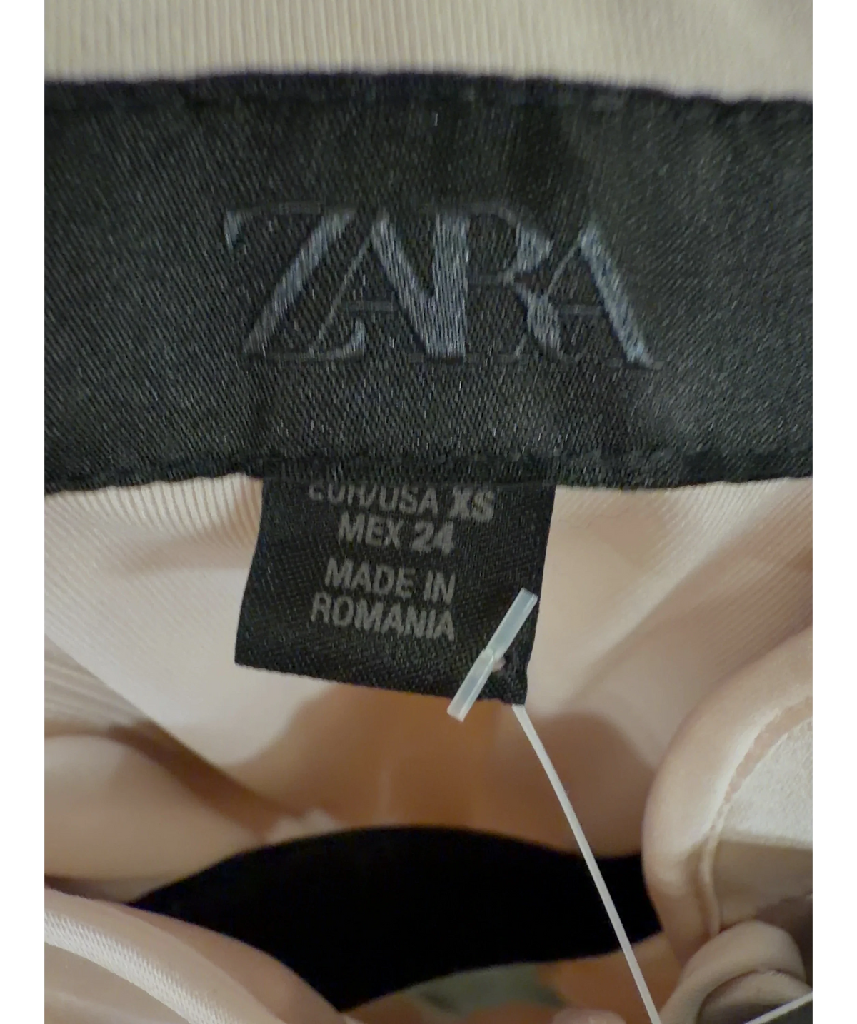 ZARA Pink Colour, size UK XS — detail