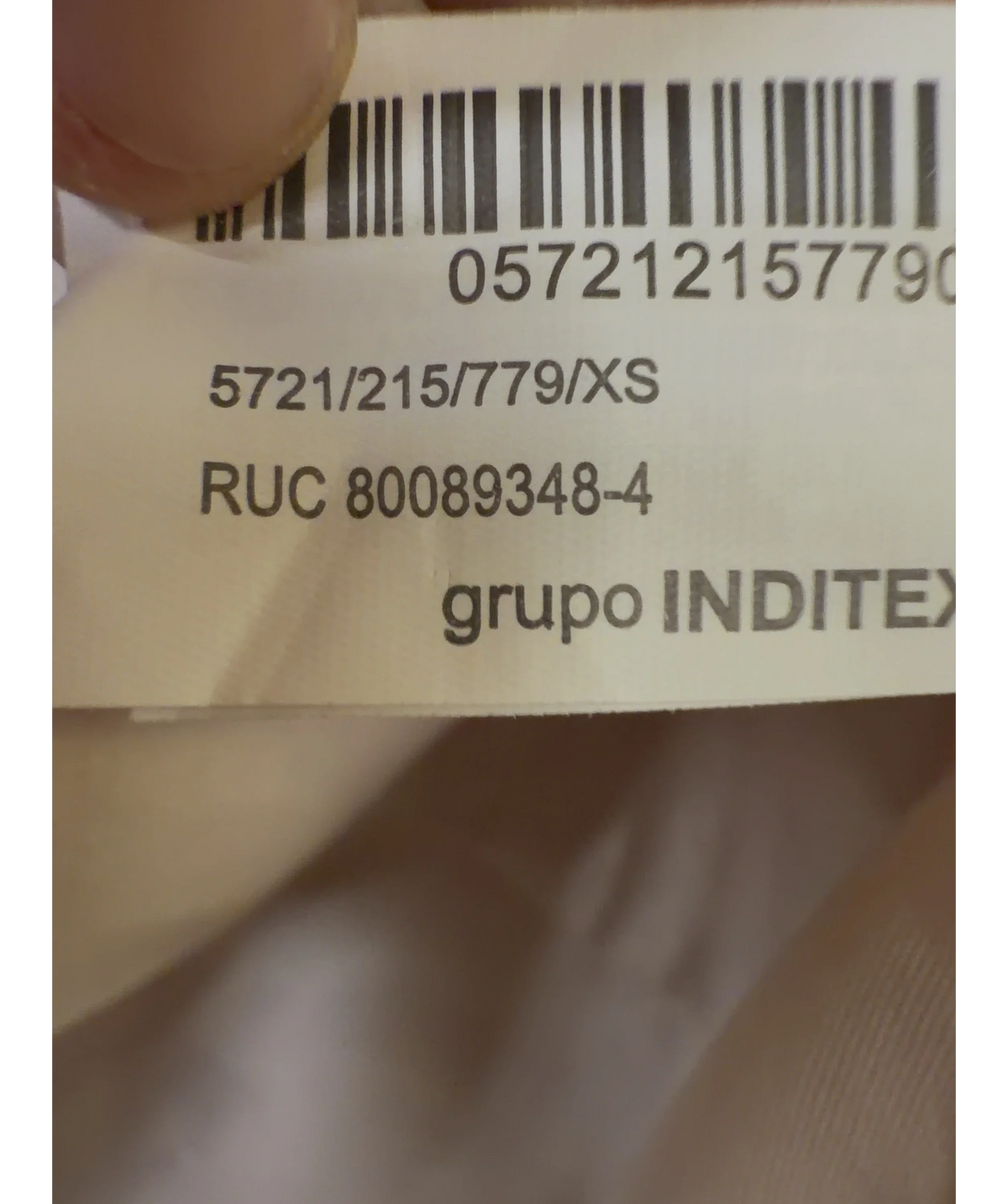 ZARA Pink Colour, size UK XS — label