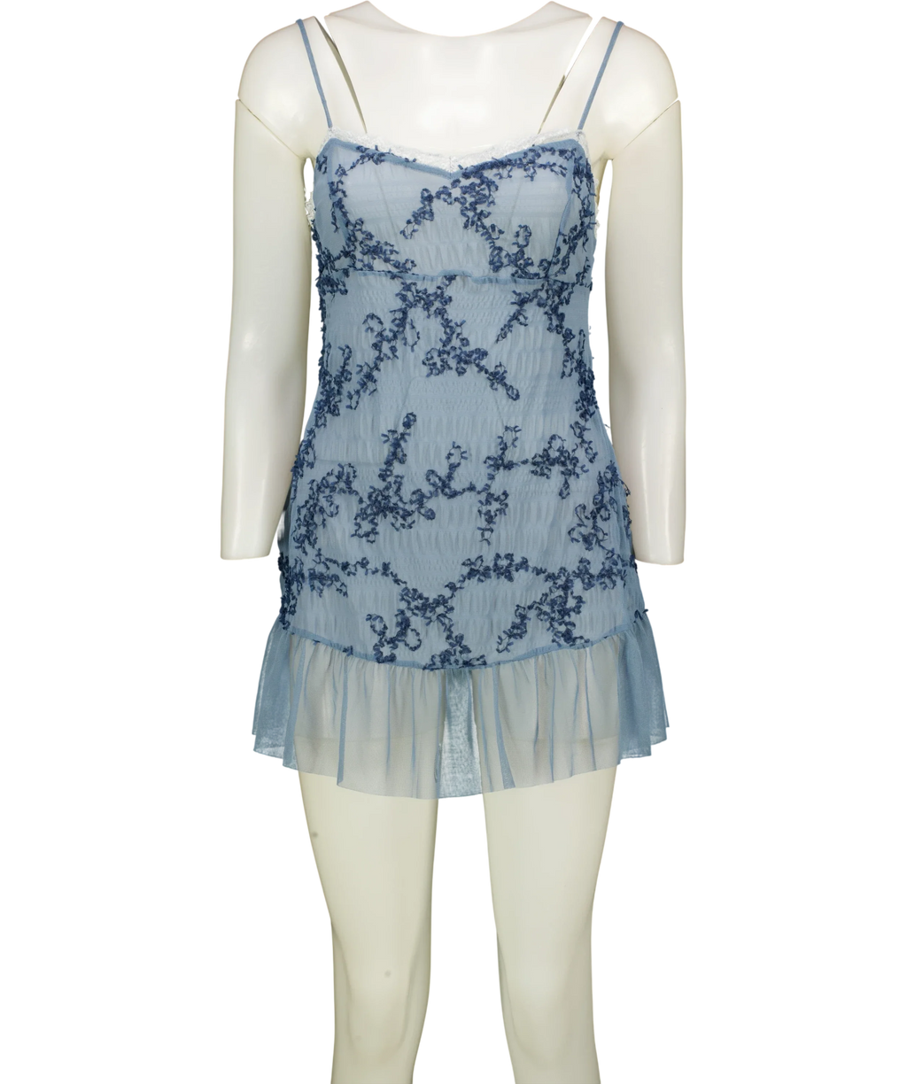 Free People Blue Colour, size UK XS — front