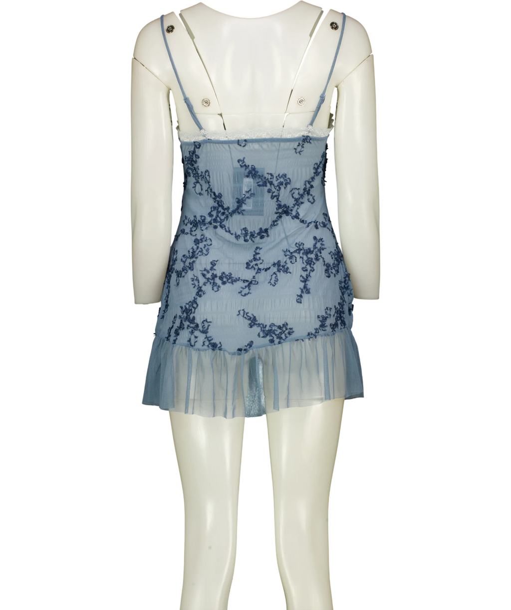 Free People Blue Colour, size UK XS — back