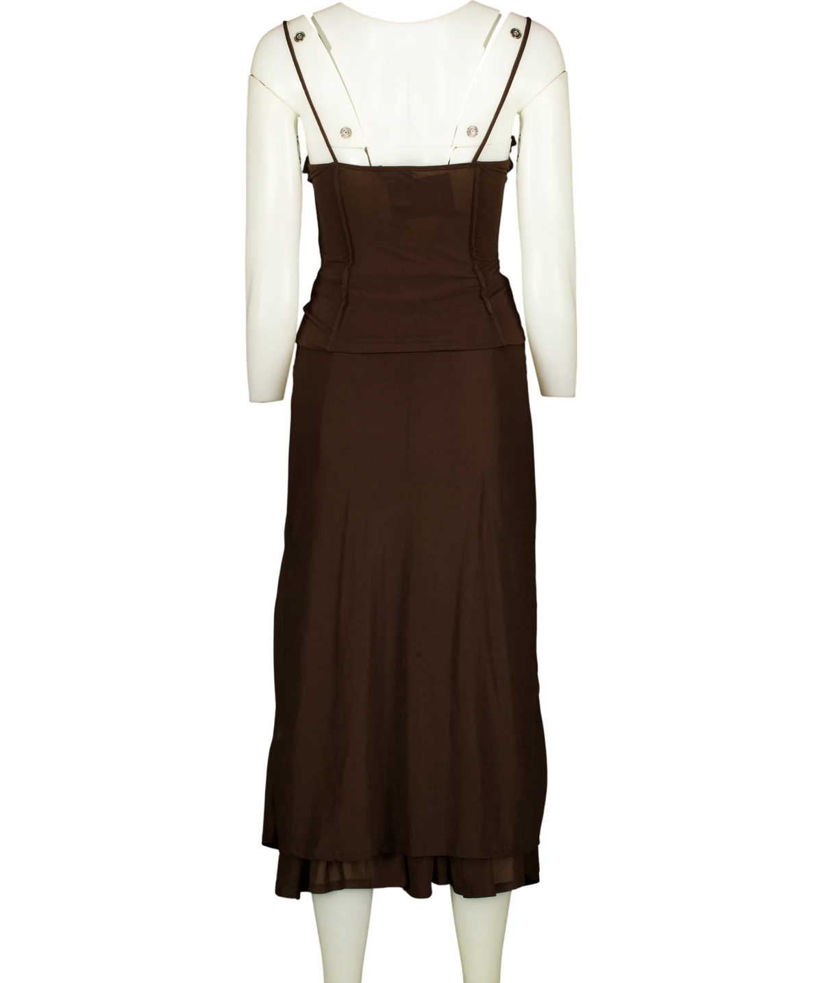 ASOS Brown Colour, size UK XS — back
