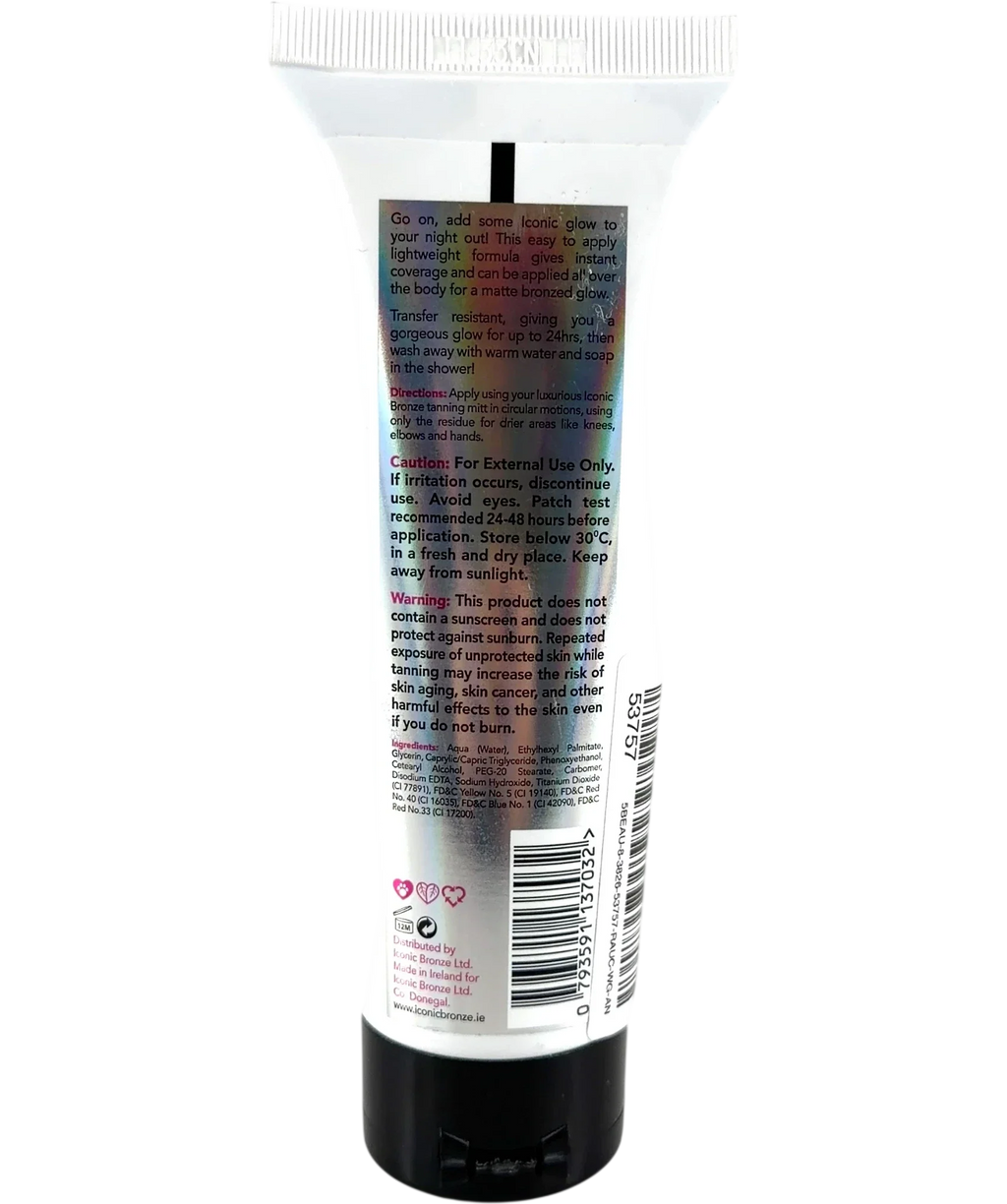 iconic bronze Medium Shade, size 100ml — back