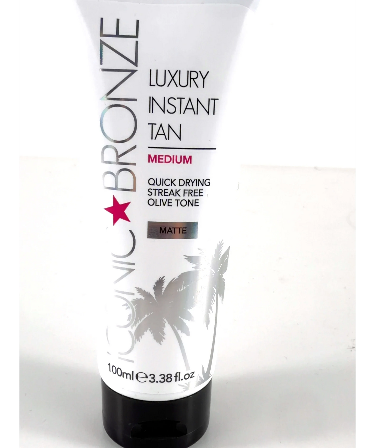 iconic bronze Medium Shade, size 100ml — label