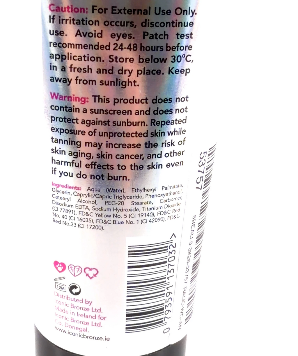 iconic bronze Medium Shade, size 100ml — fabric detail