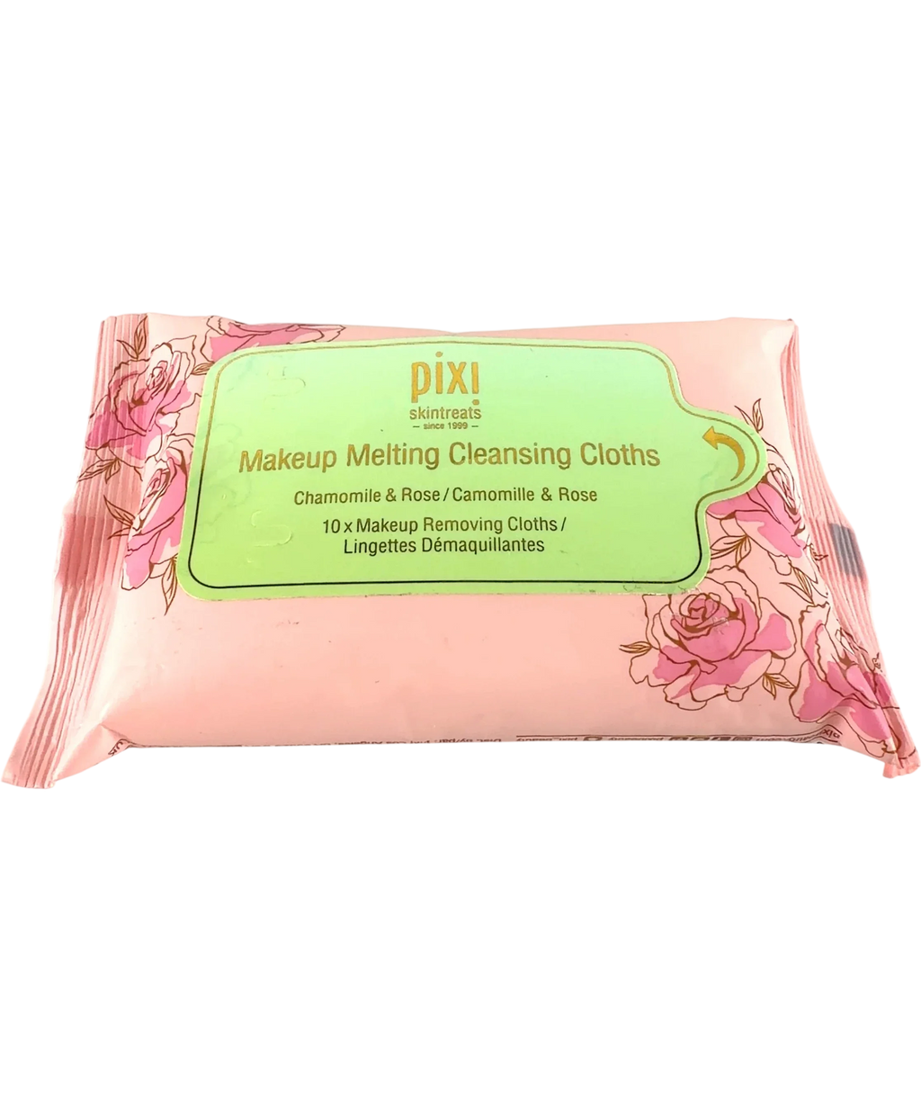 PIXI Makeup Melting Cleansing Cloths, size x 10 — front