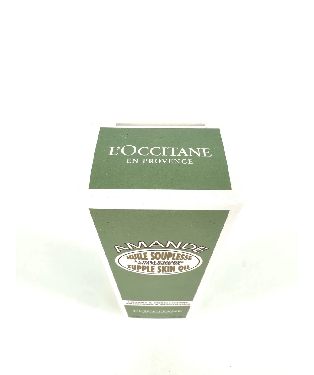 Loccitane AMANDE HUILE SOUPLESSE SUPPLE SKIN OIL, size 50ml — label
