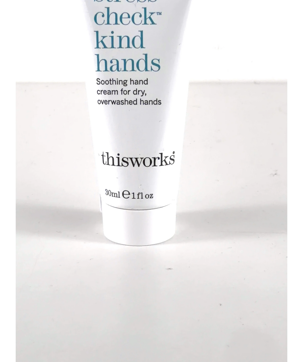 This Works Stress Check Kind Hands, size 30ml — label