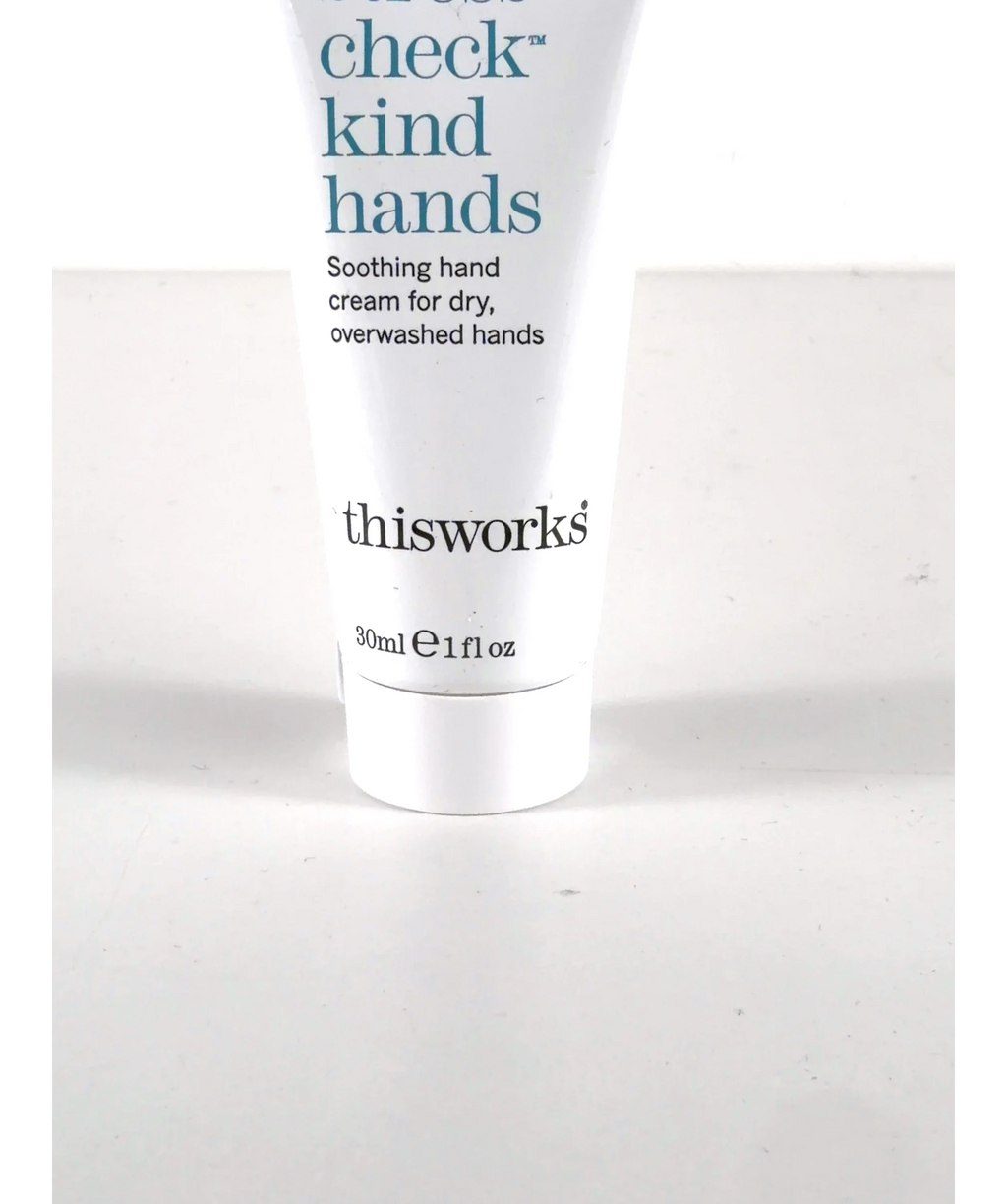 This Works Stress Check Kind Hands, size 30ml — care label