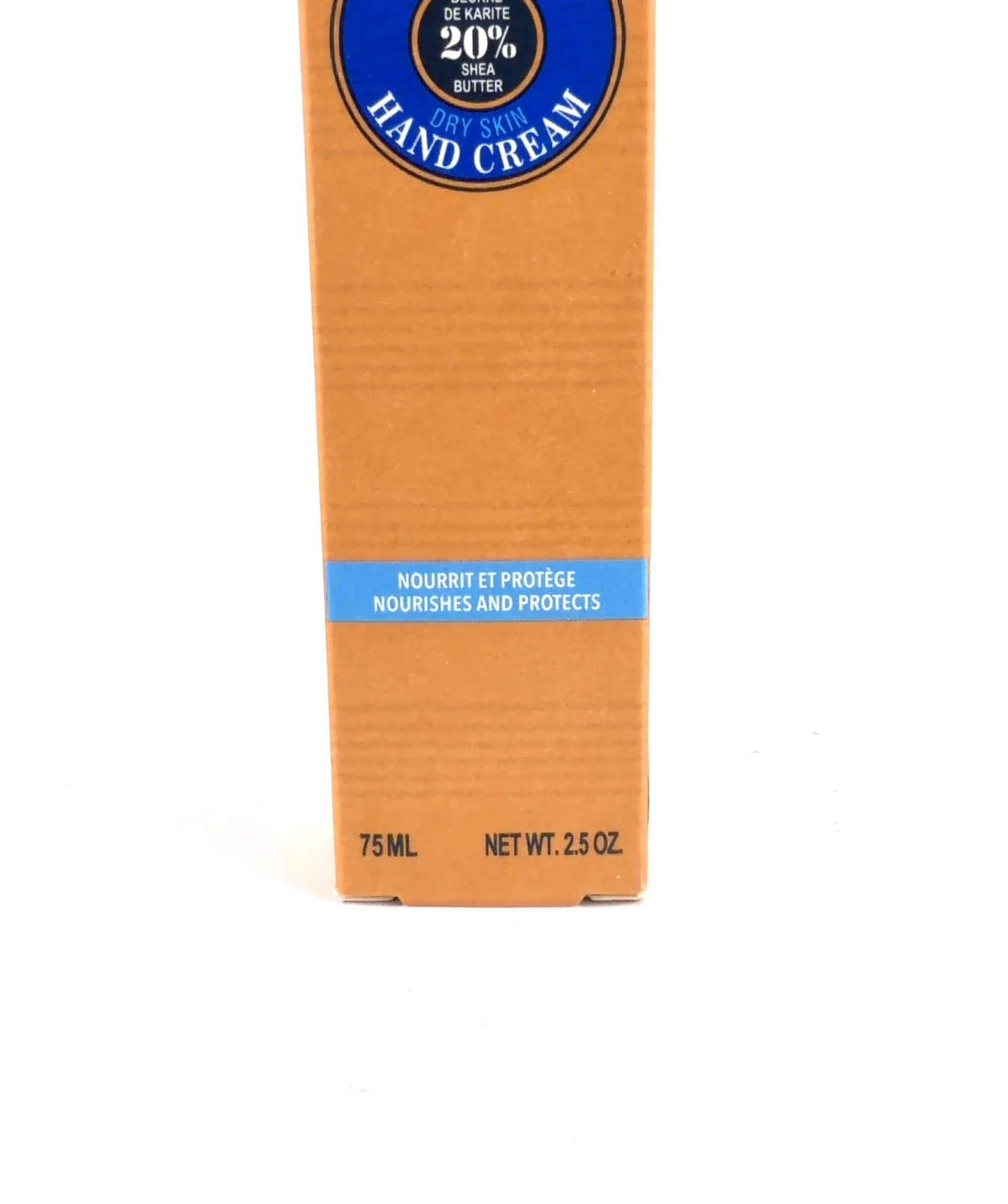 Loccitane CREME MAINS HAND CREAM, size 75ml — care label