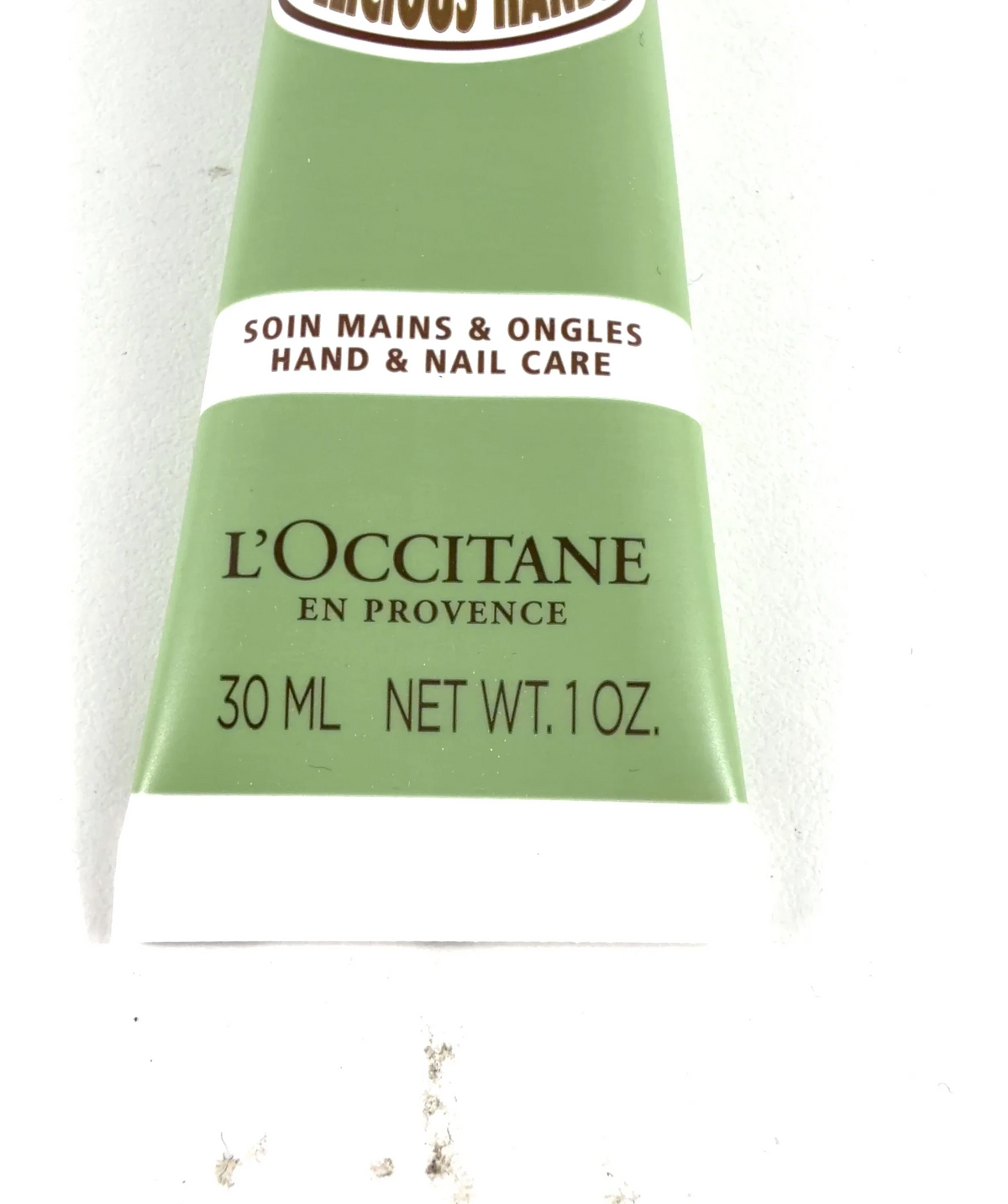 Loccitane AMANDE MAINS A CROQUER DELICIOUS HANDS, size 30ml — label