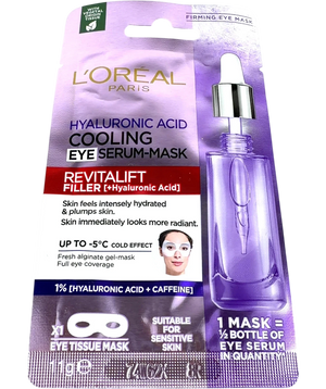 L'Oréal Hyaluronic Acid Cooling Eye Serum-Mask 11g