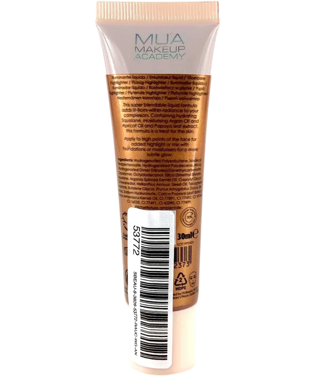 MUA Bronzed Beauty Shade, size 30ml — back