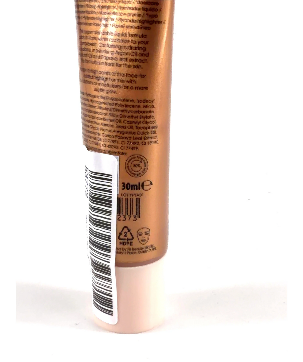 MUA Bronzed Beauty Shade, size 30ml — care label