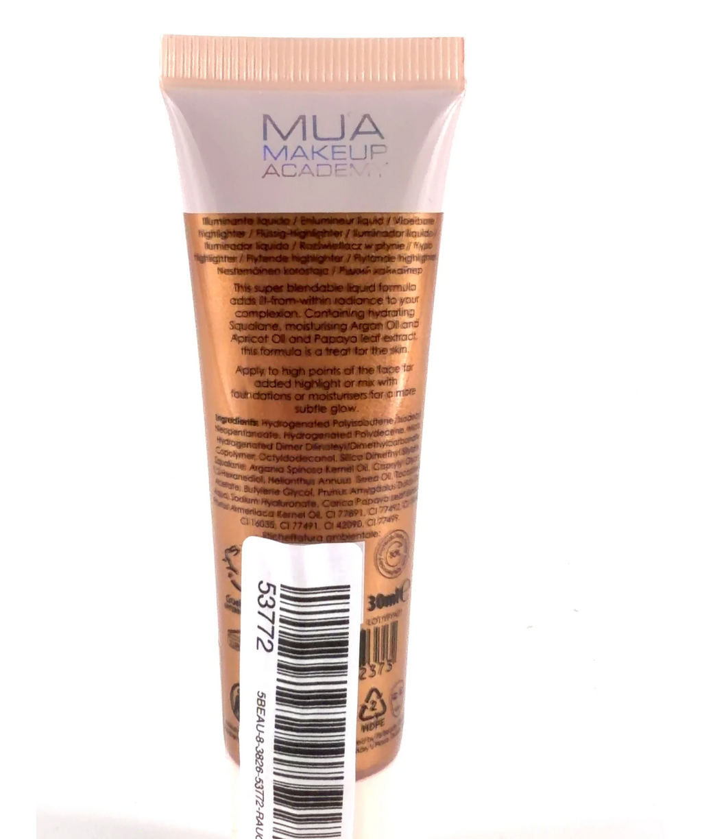 MUA Bronzed Beauty Shade, size 30ml — fabric detail