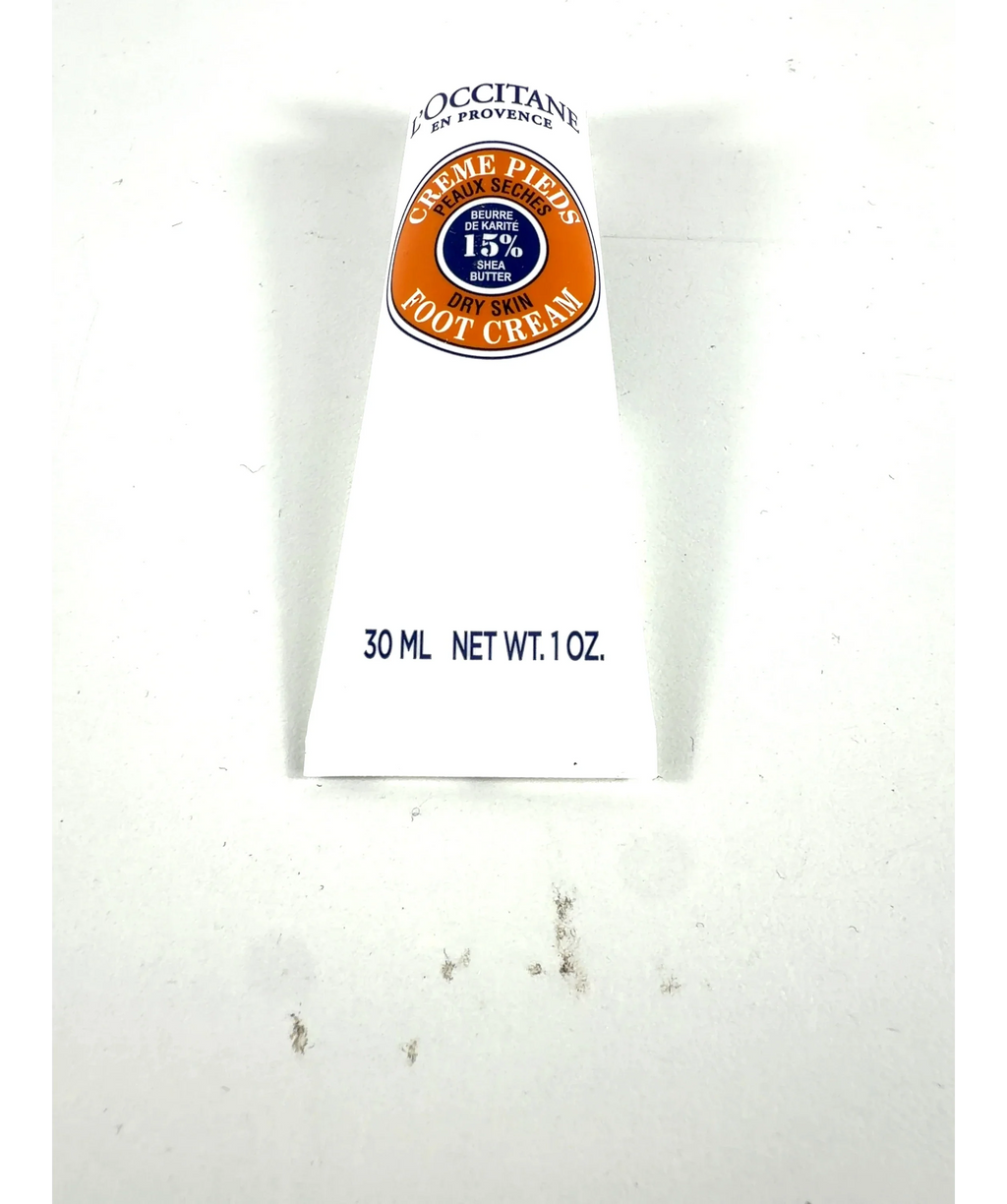 Loccitane Shea Butter Foot Cream 30ml, size 30ml — care label
